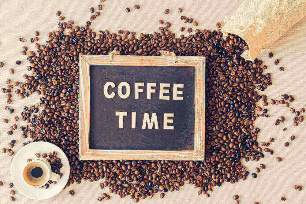 커피 마시기 좋은 시간