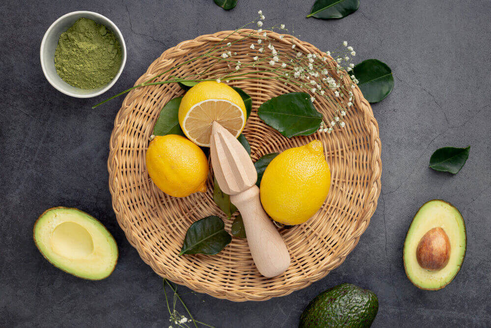 피부 보습에 좋은 음식 - 감귤류, 아보카도